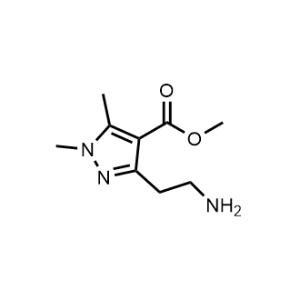 Methyl 3-(2-aminoethyl)-1,5-dimethyl-1H-pyrazole-4-carboxylate|CS-1083163