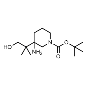 Tert-butyl 3-amino-3-(1-hydroxy-2-methylpropan-2-yl)piperidine-1-carboxylate|CS-1083168