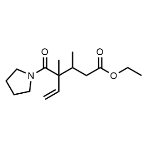 Ethyl 3,4-dimethyl-4-(pyrrolidine-1-carbonyl)hex-5-enoate|CS-1083213