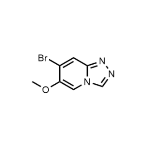 7-Bromo-6-methoxy-[1,2,4]triazolo[4,3-a]pyridine|CS-1083231