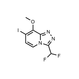 3-(Difluoromethyl)-7-iodo-8-methoxy-[1,2,4]triazolo[4,3-a]pyridine|CS-1083233