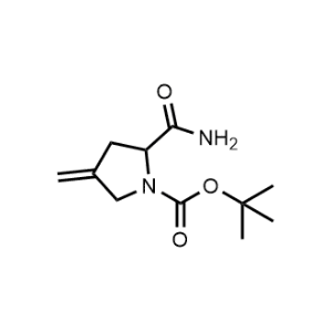 Tert-butyl 2-carbamoyl-4-methylenepyrrolidine-1-carboxylate|CS-1083251