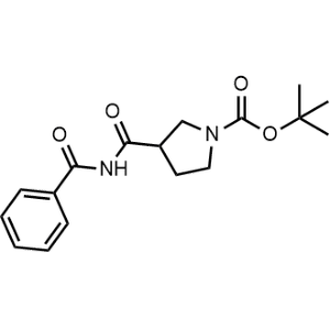 Tert-butyl 3-(benzoylcarbamoyl)pyrrolidine-1-carboxylate|CS-1083260