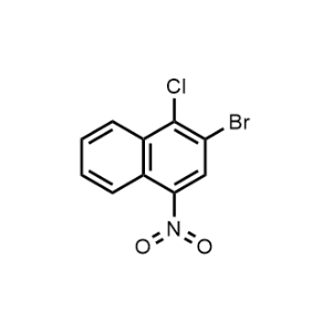2-Bromo-1-chloro-4-nitronaphthalene|CS-1083323
