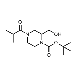 Tert-butyl 2-(hydroxymethyl)-4-isobutyrylpiperazine-1-carboxylate|CS-1083327