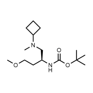 Tert-butyl (S)-(1-(cyclobutyl(methyl)amino)-4-methoxybutan-2-yl)carbamate|CS-1083353
