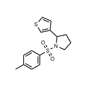 2-(Thiophen-3-yl)-1-tosylpyrrolidine|CS-1083433
