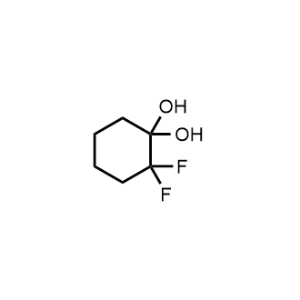 2,2-Difluorocyclohexane-1,1-diol|CS-1083438