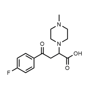 4-(4-Fluorophenyl)-2-(4-methylpiperazin-1-yl)-4-oxobutanoic acid|CS-1083525