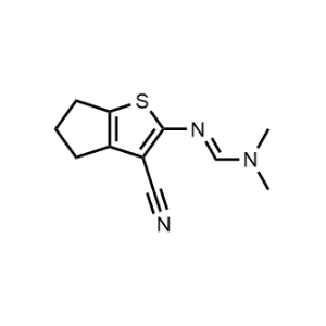 N'-(3-Cyano-5,6-dihydro-4H-cyclopenta[b]thiophen-2-yl)-N,N-dimethylformimidamide|CS-1083605