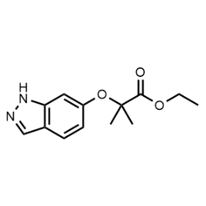 Ethyl 2-((1H-indazol-6-yl)oxy)-2-methylpropanoate|CS-1083627
