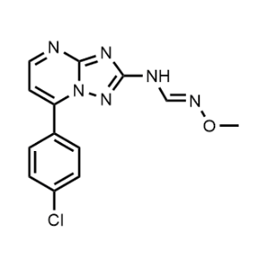 N-(7-(4-Chlorophenyl)-[1,2,4]triazolo[1,5-a]pyrimidin-2-yl)-N'-methoxyformimidamide|CS-1083751