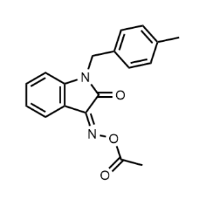 3-(Acetoxyimino)-1-(4-methylbenzyl)indolin-2-one|CS-1083828