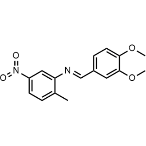 1-(3,4-Dimethoxyphenyl)-N-(2-methyl-5-nitrophenyl)methanimine|CS-1083929