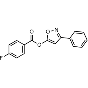 3-Phenylisoxazol-5-yl 4-fluorobenzoate|CS-1083978