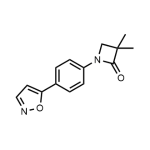 1-(4-(Isoxazol-5-yl)phenyl)-3,3-dimethylazetidin-2-one|CS-1084021