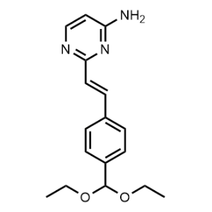 2-(4-(Diethoxymethyl)styryl)pyrimidin-4-amine|CS-1084110