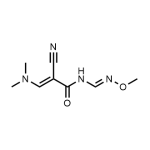 2-Cyano-3-(dimethylamino)-N-((methoxyimino)methyl)acrylamide|CS-1084123