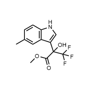Methyl 3,3,3-trifluoro-2-hydroxy-2-(5-methyl-1H-indol-3-yl)propanoate|CS-1084185