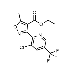 Ethyl 3-(3-chloro-5-(trifluoromethyl)pyridin-2-yl)-5-methylisoxazole-4-carboxylate|CS-1084190
