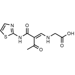 (3-Oxo-2-(thiazol-2-ylcarbamoyl)but-1-en-1-yl)glycine|CS-1084199