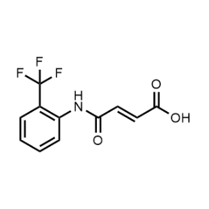 4-Oxo-4-((2-(trifluoromethyl)phenyl)amino)but-2-enoic acid|CS-1084285