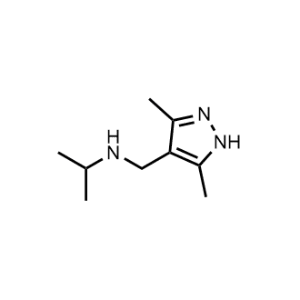 N-((3,5-Dimethyl-1H-pyrazol-4-yl)methyl)propan-2-amine|CS-1084366