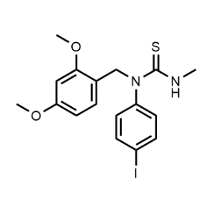 1-(2,4-Dimethoxybenzyl)-1-(4-iodophenyl)-3-methylthiourea|CS-1084440
