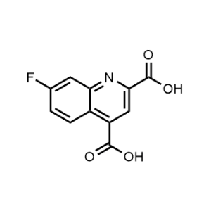 7-Fluoroquinoline-2,4-dicarboxylic acid|CS-1084559