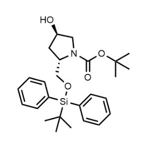 Tert-butyl (2S,4R)-2-(((tert-butyldiphenylsilyl)oxy)methyl)-4-hydroxypyrrolidine-1-carboxylate|CS-1084710