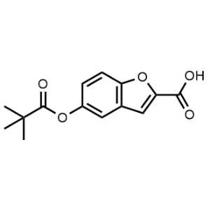 5-(Pivaloyloxy)benzofuran-2-carboxylic acid|CS-1084782