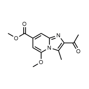 Methyl 2-acetyl-5-methoxy-3-methylimidazo[1,2-a]pyridine-7-carboxylate|CS-1084800