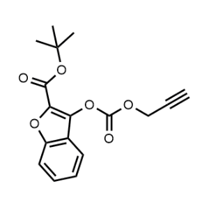 Tert-butyl 3-(((prop-2-yn-1-yloxy)carbonyl)oxy)benzofuran-2-carboxylate|CS-1084811