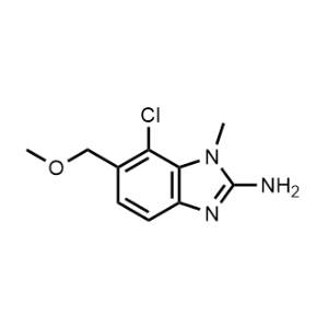 7-Chloro-6-(methoxymethyl)-1-methyl-1H-benzo[d]imidazol-2-amine|CS-1084842