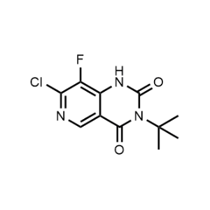 3-(Tert-butyl)-7-chloro-8-fluoropyrido[4,3-d]pyrimidine-2,4(1H,3H)-dione|CS-1084963