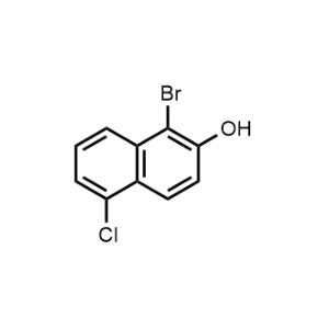 1-Bromo-5-chloronaphthalen-2-ol|CS-1085009