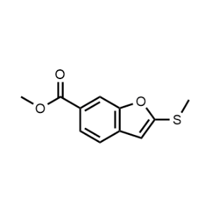 Methyl 2-(methylthio)benzofuran-6-carboxylate|CS-1085085