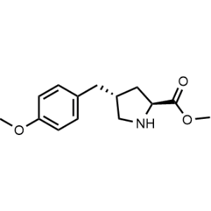 Methyl (2S,4R)-4-(4-methoxybenzyl)pyrrolidine-2-carboxylate|CS-1085165