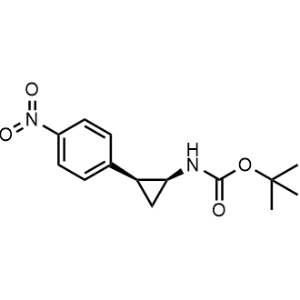 Tert-butyl ((1S,2S)-2-(4-nitrophenyl)cyclopropyl)carbamate|CS-1085346