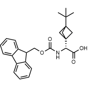 (R)-2-((((9H-Fluoren-9-yl)methoxy)carbonyl)amino)-2-(3-(tert-butyl)bicyclo[1.1.1]pentan-1-yl)acetic acid|CS-1085391