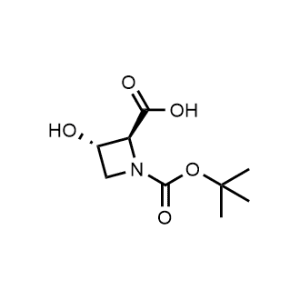 (2S,3S)-1-(Tert-butoxycarbonyl)-3-hydroxyazetidine-2-carboxylic acid|CS-1085597
