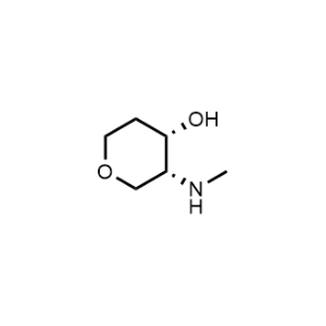 (3R,4S)-3-(Methylamino)tetrahydro-2H-pyran-4-ol|CS-1085618
