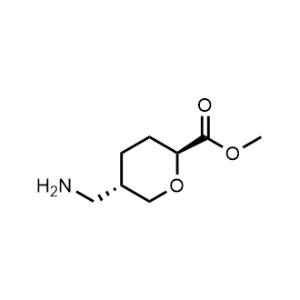 Methyl (2S,5S)-5-(aminomethyl)tetrahydro-2H-pyran-2-carboxylate|CS-1085744