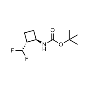 Tert-butyl ((1R,2R)-2-(difluoromethyl)cyclobutyl)carbamate|CS-1085752