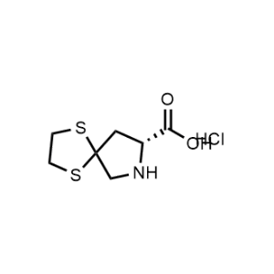 (R)-1,4-Dithia-7-azaspiro[4.4]nonane-8-carboxylic acid hydrochloride|CS-1085793