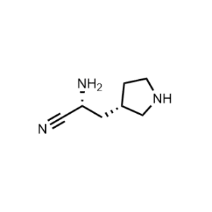 (R)-2-Amino-3-((S)-pyrrolidin-3-yl)propanenitrile|CS-1085821