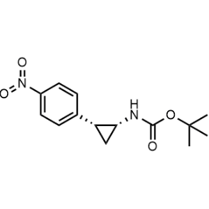 Tert-butyl ((1R,2R)-2-(4-nitrophenyl)cyclopropyl)carbamate|CS-1085840