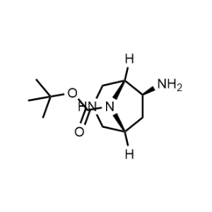 Tert-butyl (1R,5R,6S)-6-amino-3,8-diazabicyclo[3.2.1]octane-8-carboxylate|CS-1085857