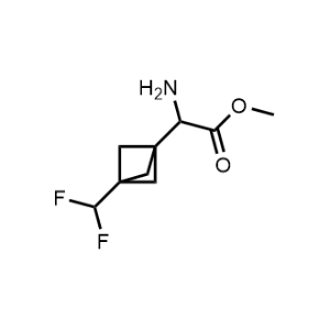 Methyl 2-amino-2-(3-(difluoromethyl)bicyclo[1.1.1]pentan-1-yl)acetate|CS-1086005