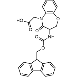 2-(3-((((9H-Fluoren-9-yl)methoxy)carbonyl)amino)-4-oxo-3,4-dihydrobenzo[b][1,4]oxazepin-5(2H)-yl)acetic acid|CS-1086130